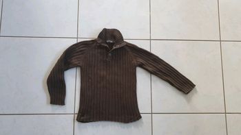 Pull garçon marron 8 ans CHELO