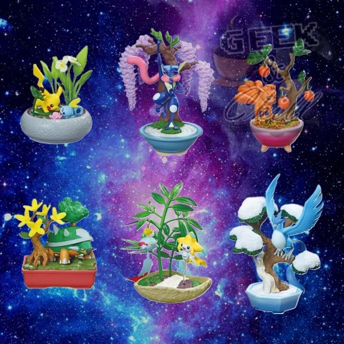 Figurine Re-Ment Pokémon - Bonsaï 3 - Amphinobi - photo numéro 3