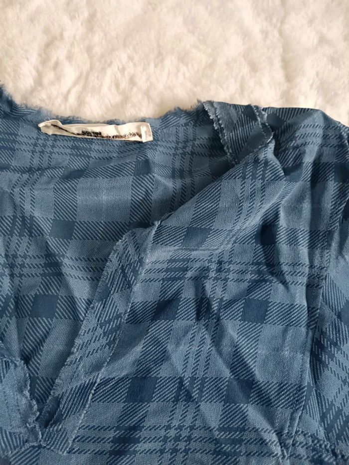 Haut en soie tartan Golden Goose taille 36 - photo numéro 2