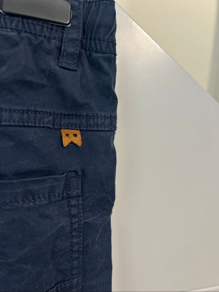Pantalon jogger bleue marine Okaidi 8ans - photo numéro 10