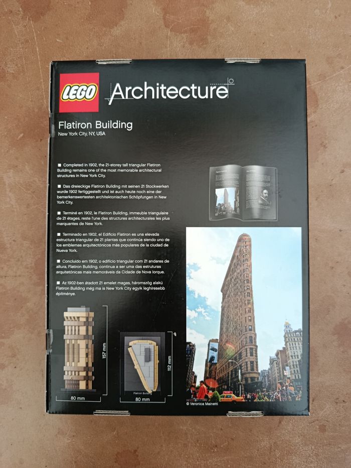 Neuf - Lego Architecture   21023 - Le Flatiron Building (New York, Etats-Unis) - photo numéro 2