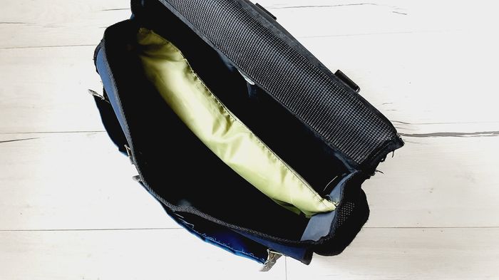 Cartable à roulettes crocodile bleu 42 x 31 cm - photo numéro 5