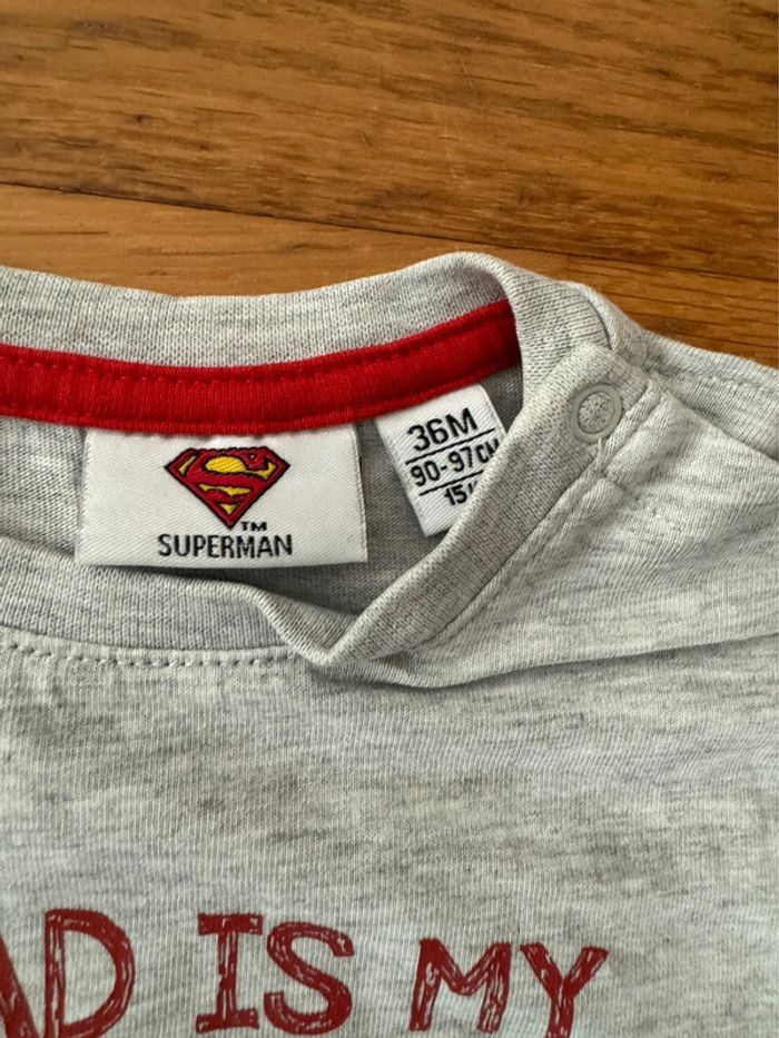 Pyjama court superman 36 mois - photo numéro 5