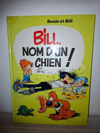 Bande dessinée Boule & Bill nom d’un chien