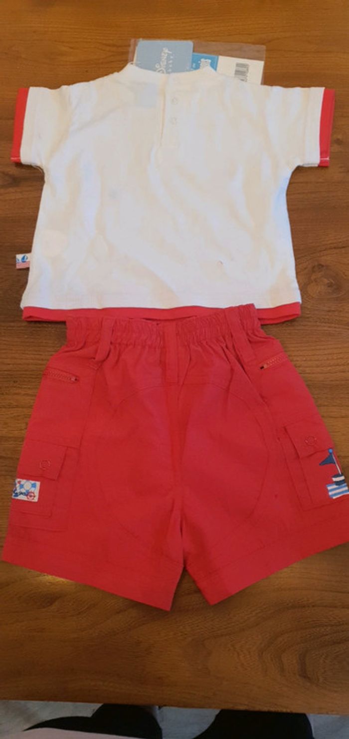 Ensemble short et Tee-shirt Disney - photo numéro 2