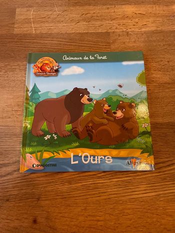 Livre Altaya Le monde des animaux Sauvages Animaux de la forêt L’Ours