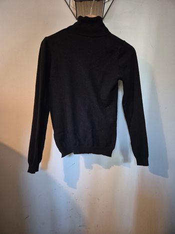 Pull col roulé