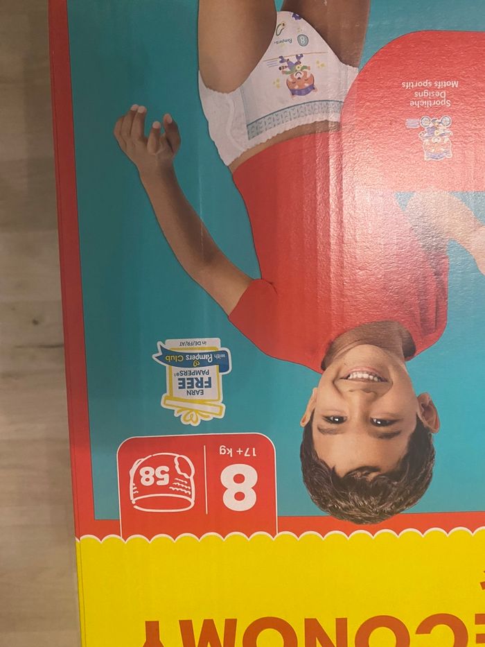 Pampers pants taille 8 - photo numéro 2