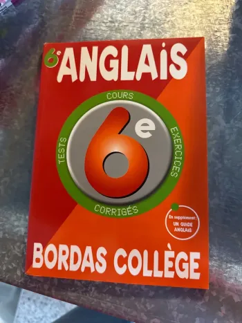 Livre 6e anglais