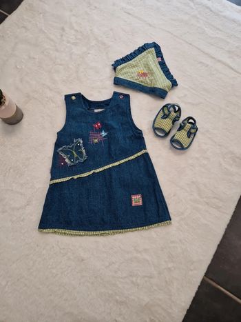 Robe en jean 12 mois