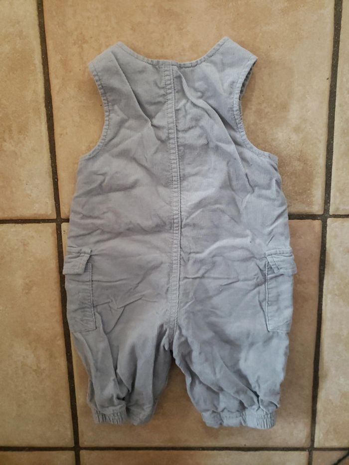 Salopette grise vertbaudet 3 mois - photo numéro 3