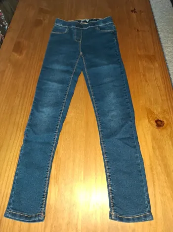 Jegging bleu foncé 9 ans Gémo