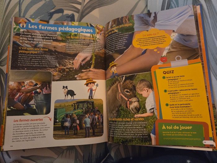 Livre je découvre la vie a la fermr - photo numéro 6