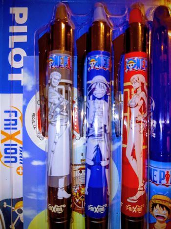 Stylo Pilot frixion - Edition onepiece- neufs