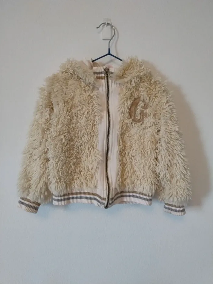 Veste fille à capuche