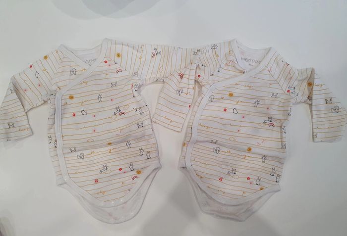 Bodys manches longues, 6 mois