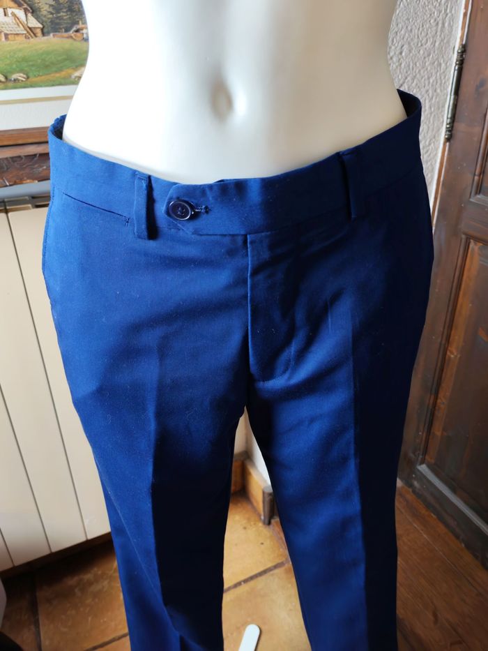 Costume bleu marine Marco Belli Super 150’S - photo numéro 5