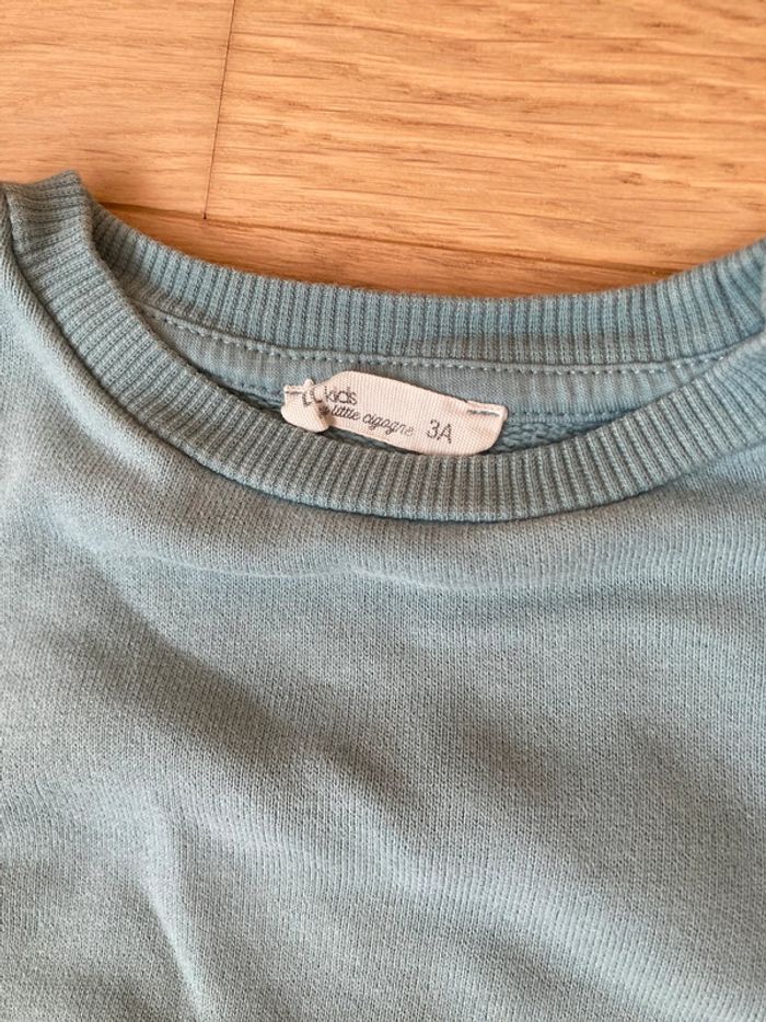 Lot 2 sweats fille 3 ans - photo numéro 5