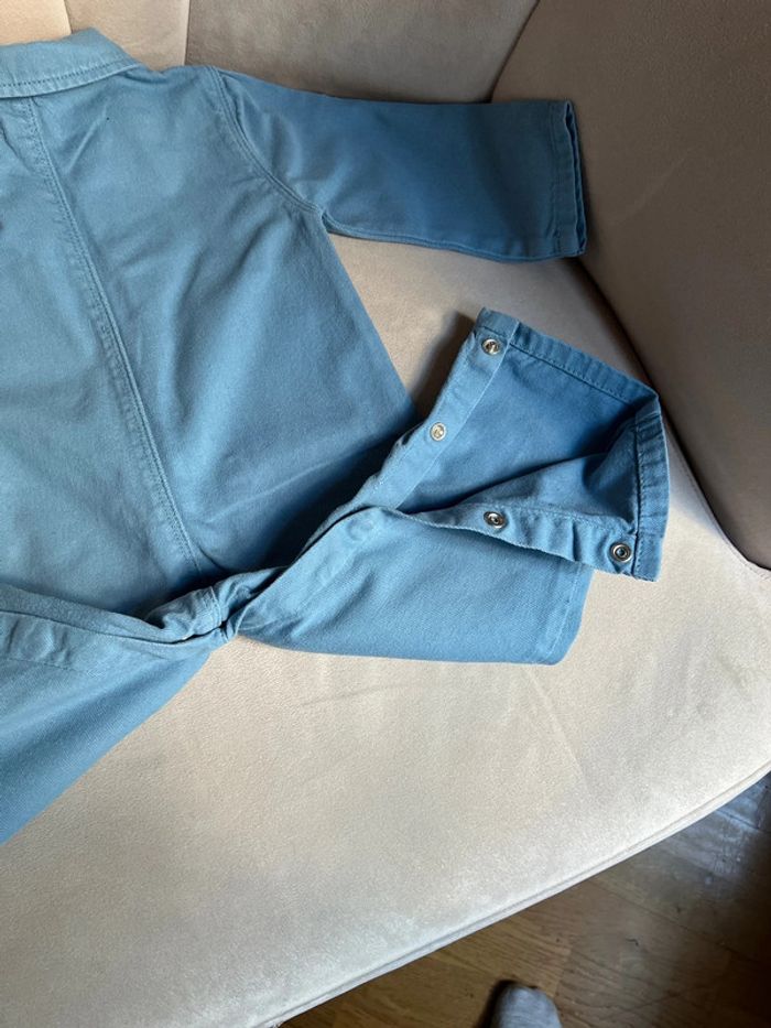 Combinaison toile denim 18 mois mixte - Bout'chou - photo numéro 5