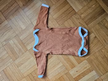 Body marron La Manufacture des bébés français - Taille 1 mois