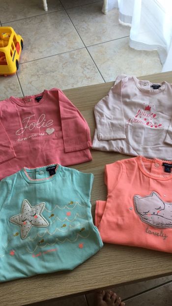 Lot de 4 pyjamas kiabi fille