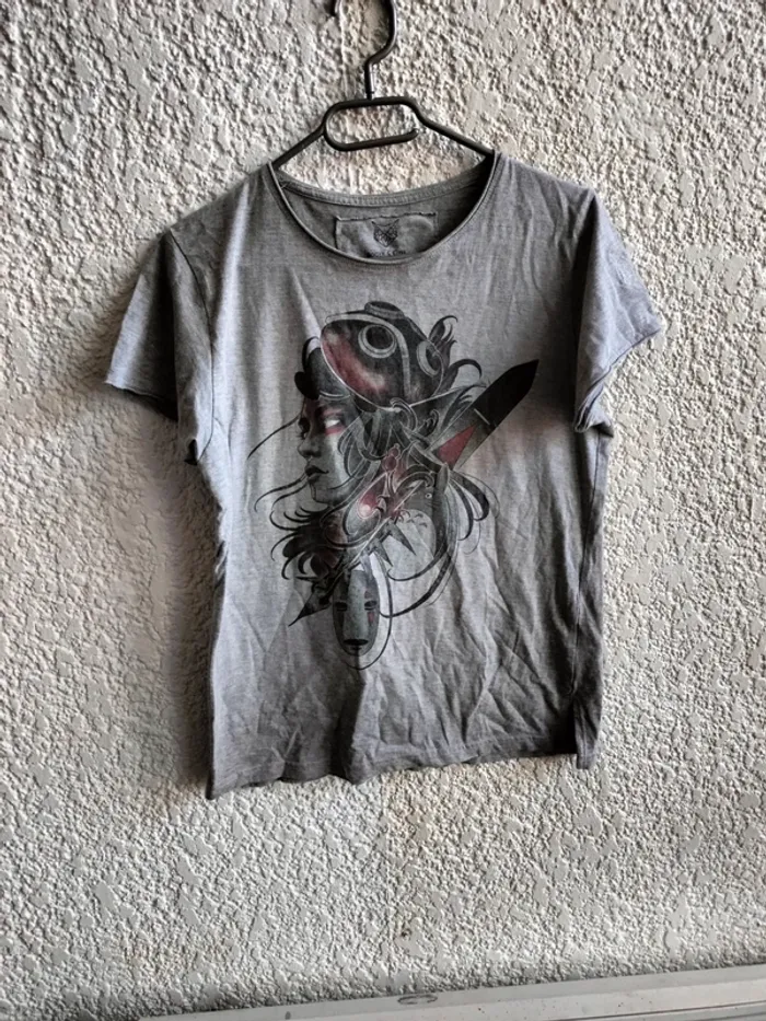 Tee shirt gris a motifRoger owl T S - photo numéro 2
