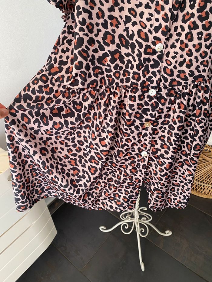 Robe d'été léopard style baby doll taille M - photo numéro 7