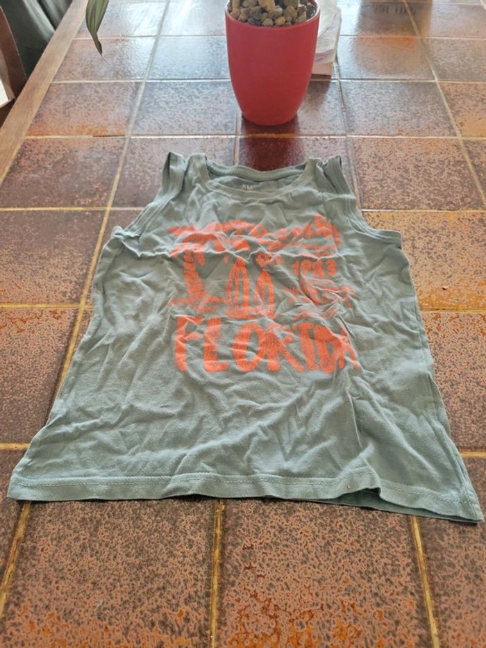 Tee shirt débardeur