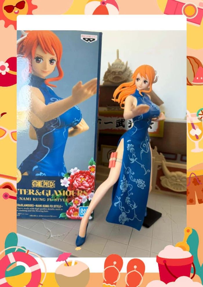 Figurine géante Nani One Piece sexy Kung Fu Banpresto officielle avec boite - photo numéro 3