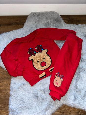 Ensemble de Noël Rennes - 12/18 mois - Primark