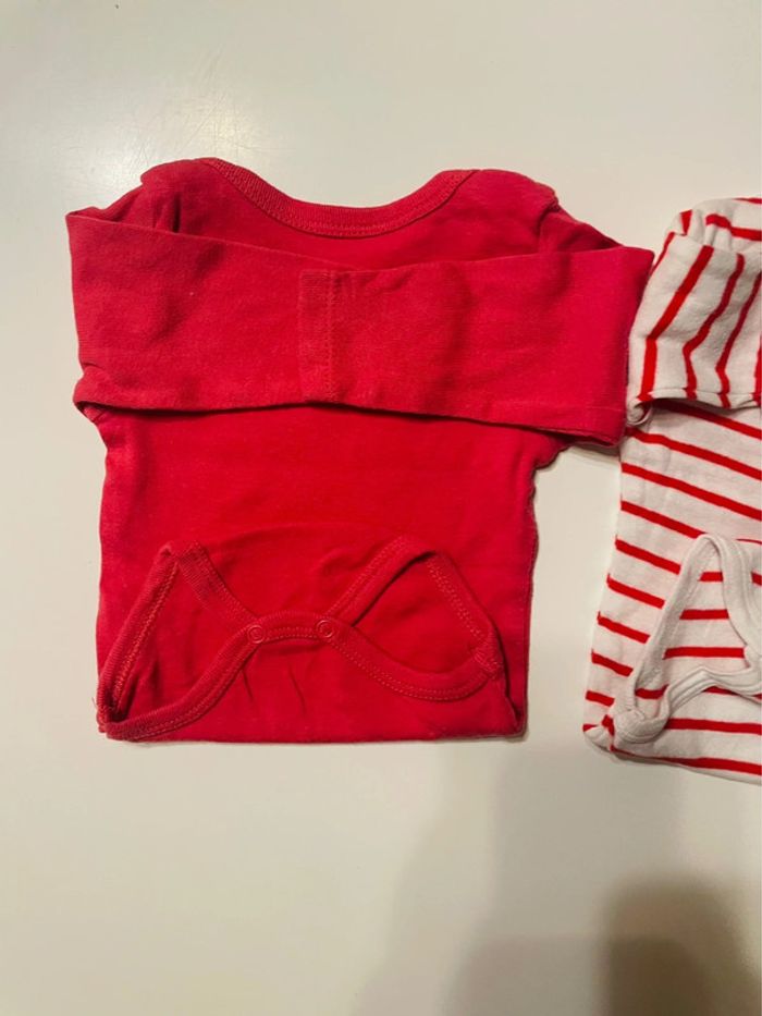 Lot bodies manches longues - 3 mois - photo numéro 8