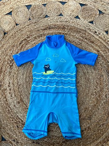 Combinaison de plage natation garçon 18 mois Tribord