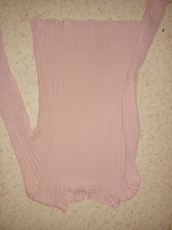 Sous pull femme rose uni Camaïeu Taille S