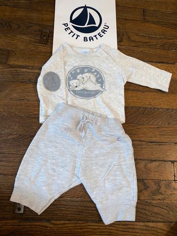 lot Petit Bateau 3 mois