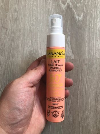 Lait solaire garancia