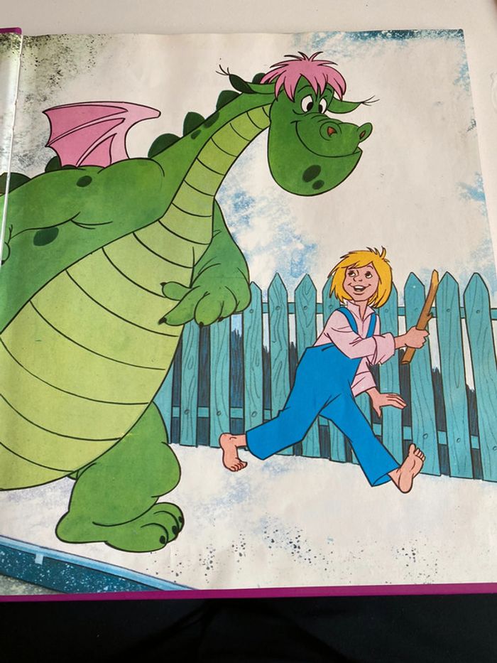 Livre Peter et Elliot le dragon Disney - photo numéro 3