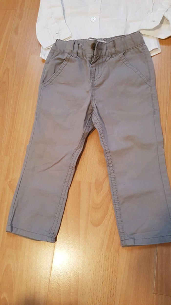 Ensemble pantalon chemise - photo numéro 2