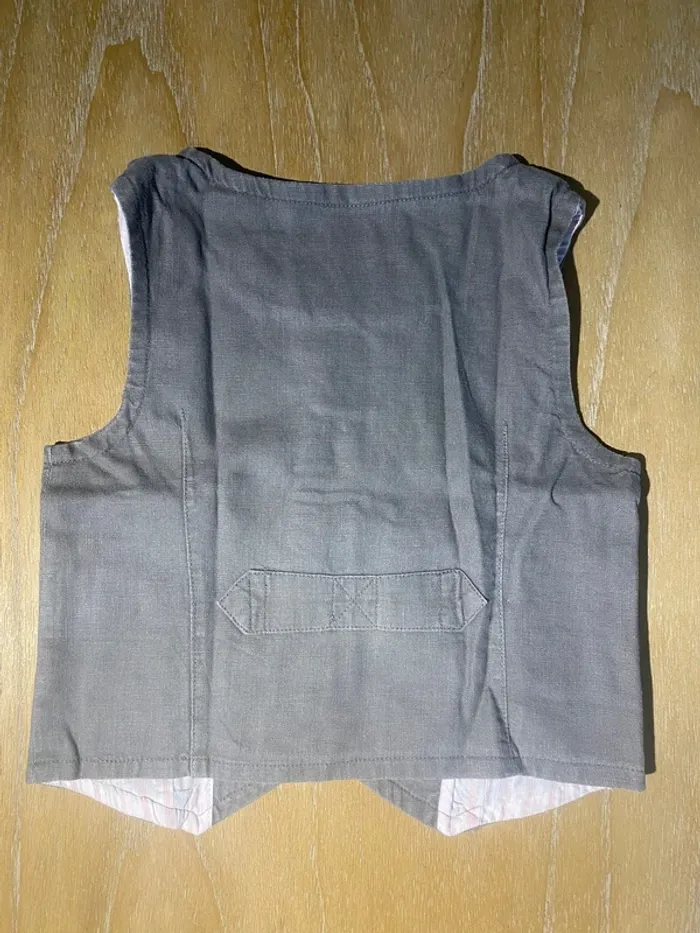 Cardigan gris 3 ans - photo numéro 2