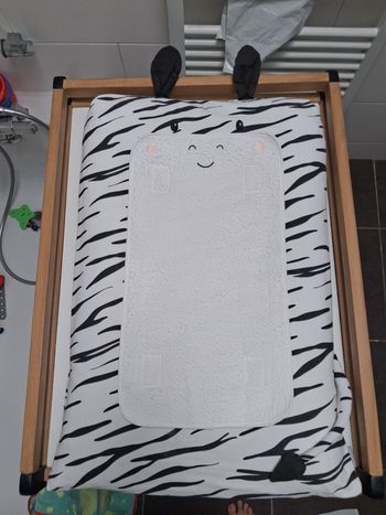 Matelas à langer et housse vertbaudet