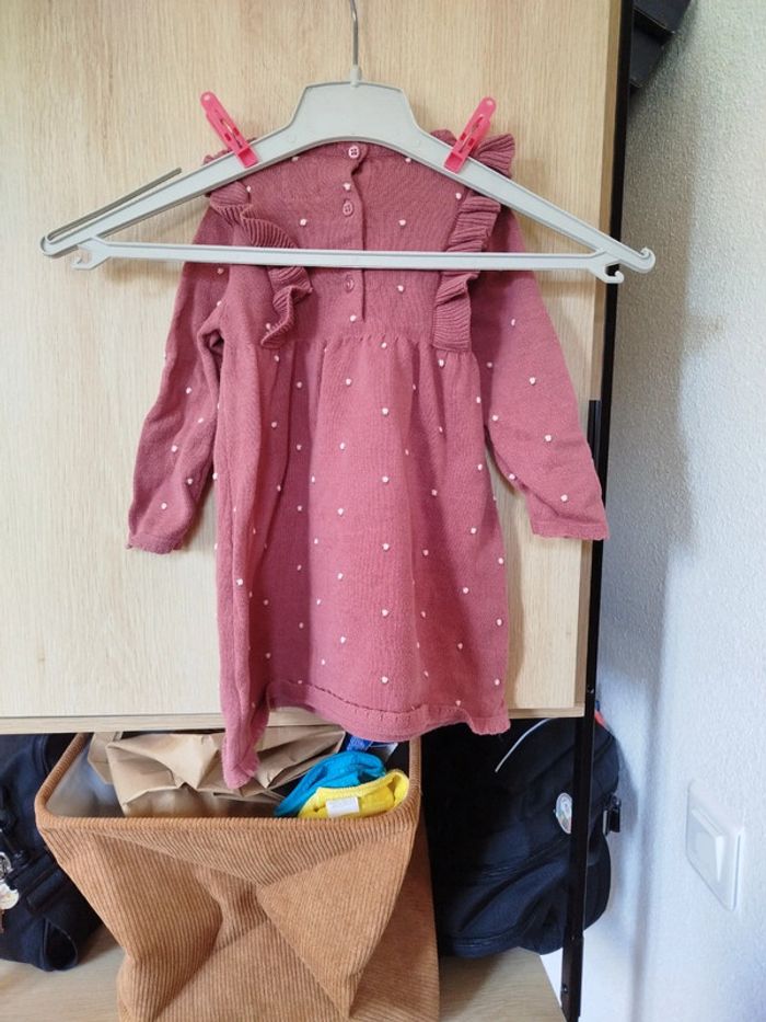 Robe bébé fille en maille - photo numéro 3
