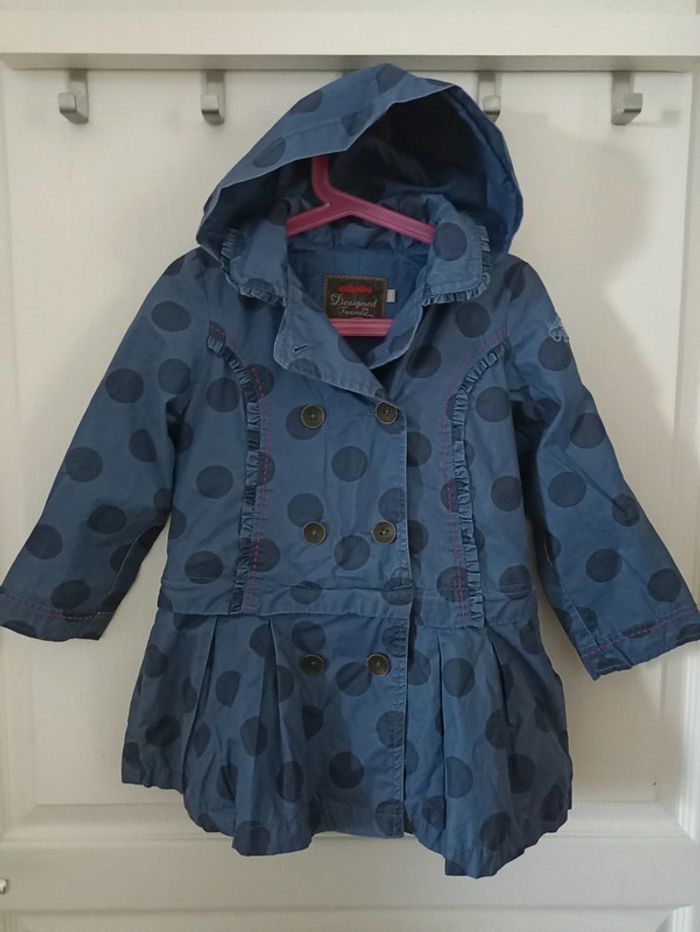 Parka 2 en 1 pois Catimini 3 ans