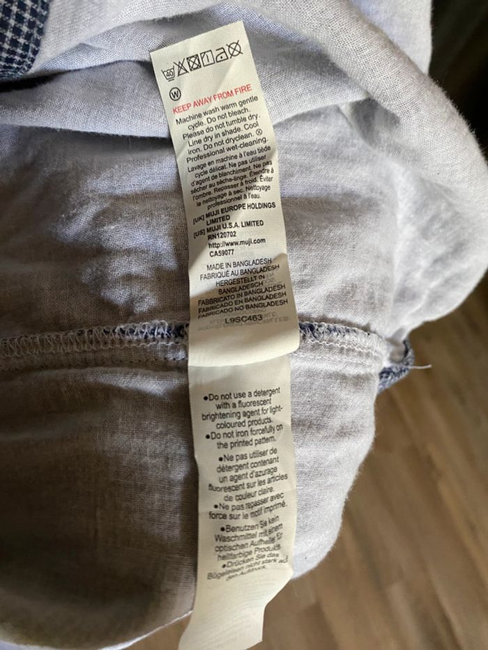 Chemise doublée à petits carreaux - photo numéro 8