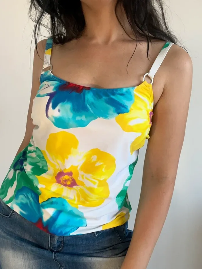 Haut de bain à motifs taille S 🌻 - photo numéro 5