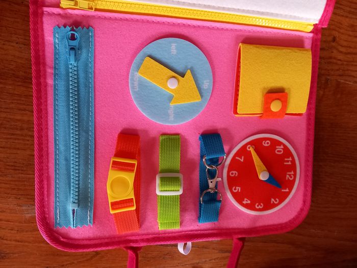 🎅valise Neuf apprentissage Montessori sensoriel - photo numéro 3