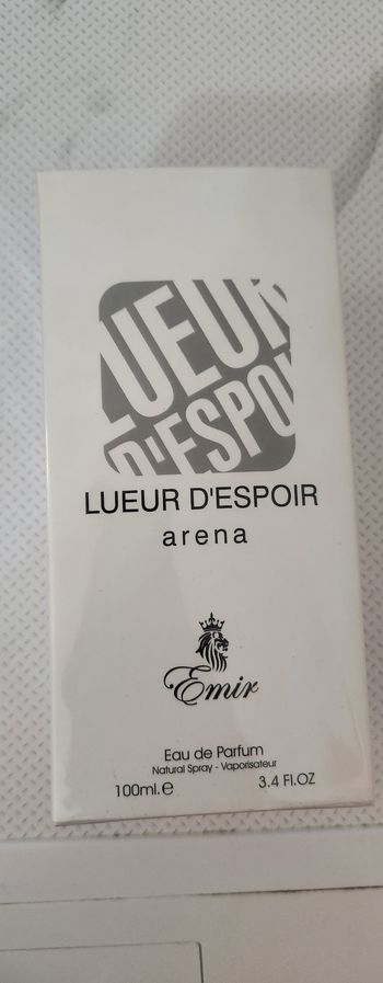 Parfum lueur d'espoir arena