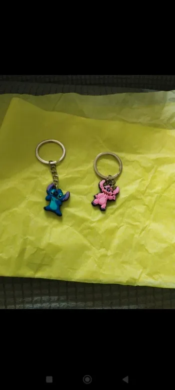 Lot F portes cles stitch