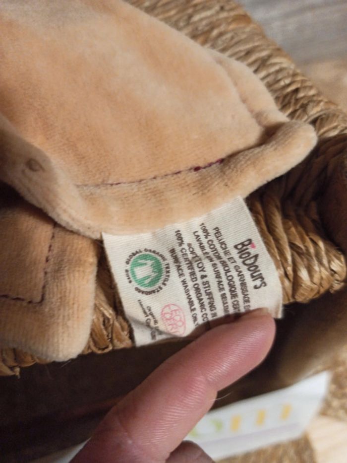 Doudou ours Biodours be - photo numéro 5