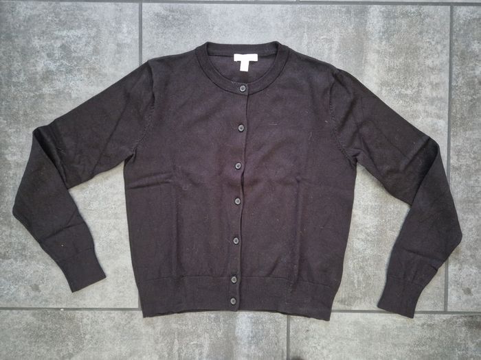 Gilet noir H&M taille S TBE