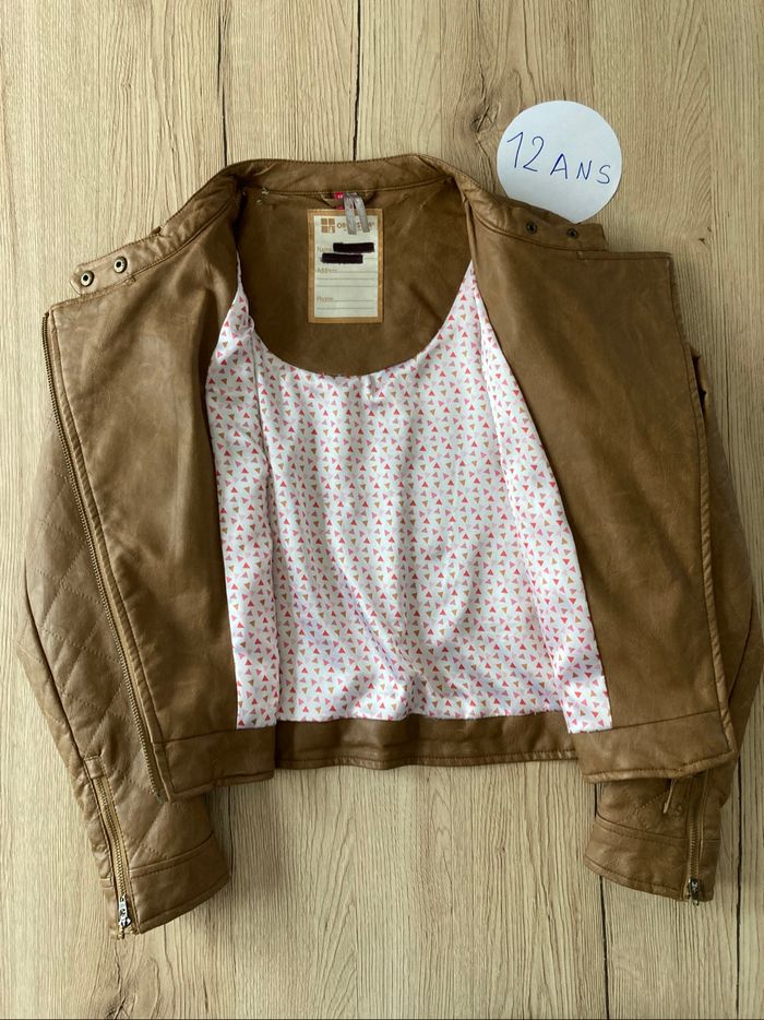 Blouson effet cuir - photo numéro 2