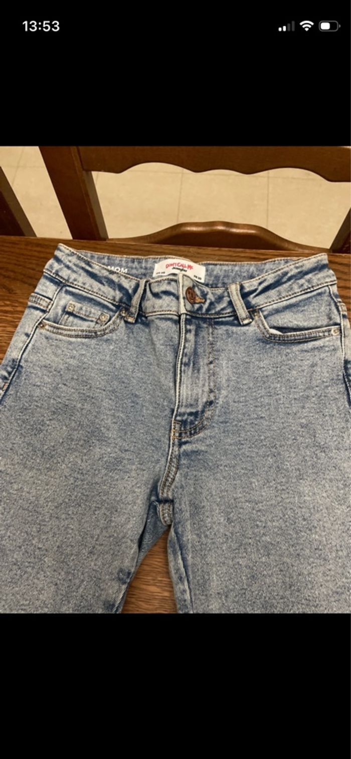 Jeans bleu clair femme - photo numéro 2